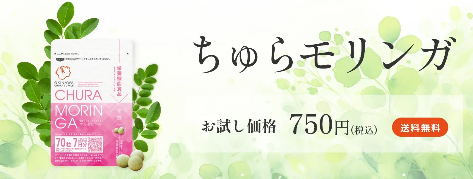 ちゅらモリンガ　お試し価格　750円