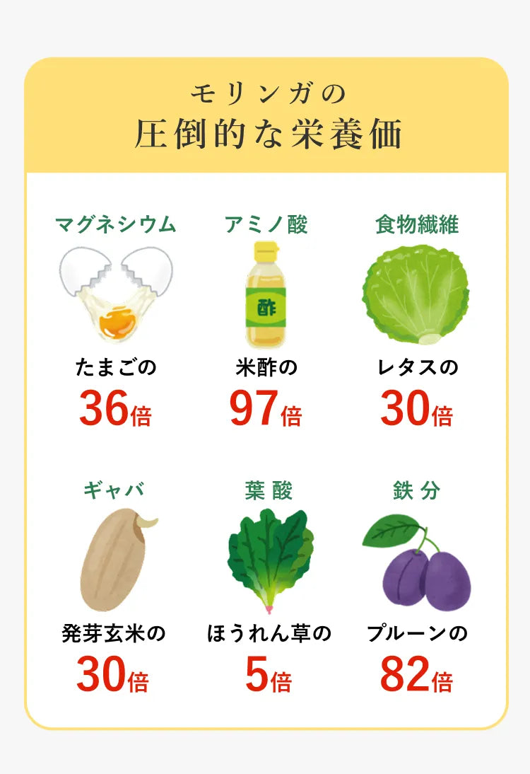 モリンガの成分