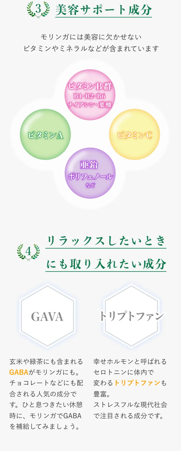 モリンガの成分