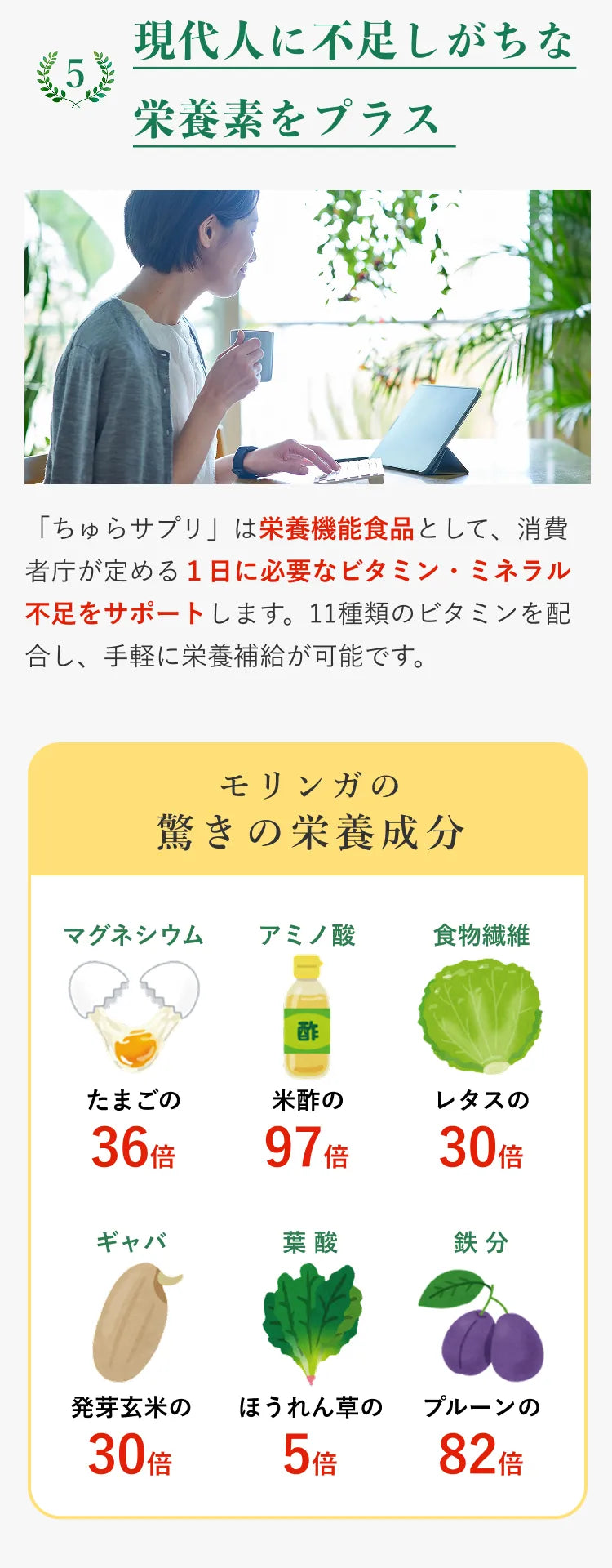 モリンガの成分